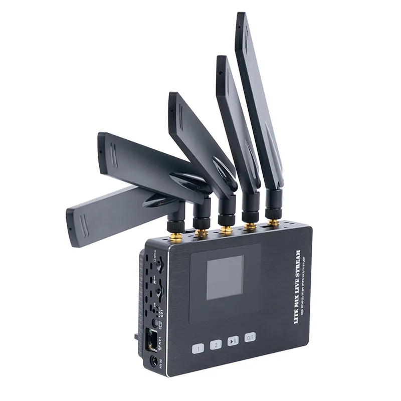 OTV-5GH HD 4G 5G Wifi Video Live Streaming IP Broadcast Encoder With SIM Card Bonding IPTV Facebook Youtube