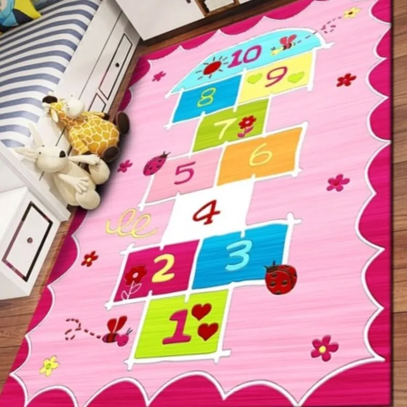 Kids Flanell carpet for bedroom, living room or toy room.