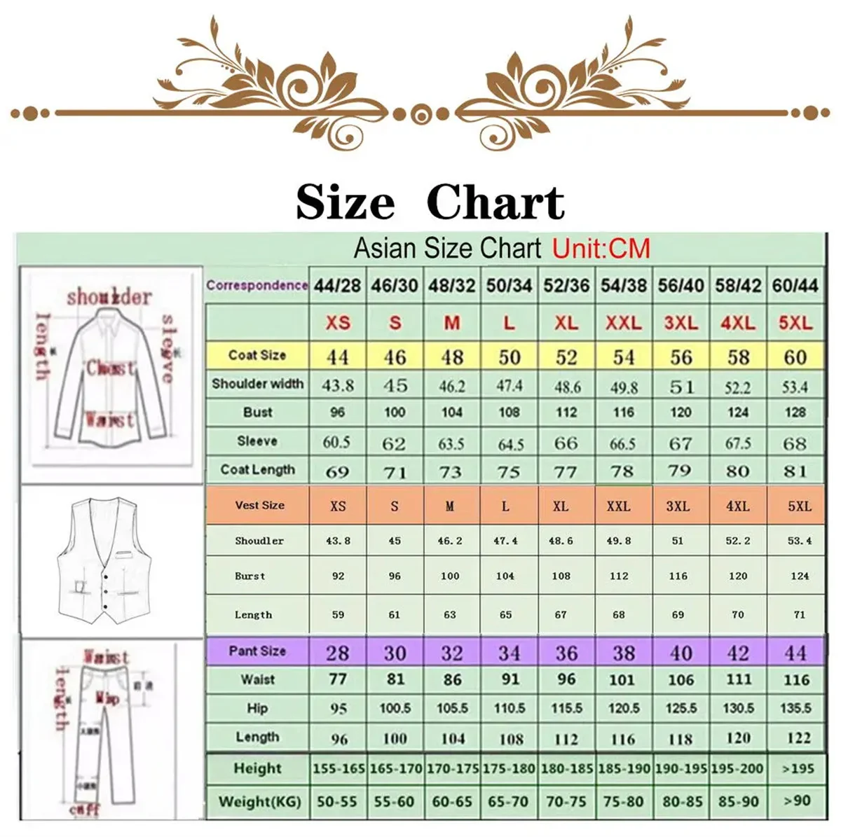 Luxury Metal Embellished Men Suits Double Breasted Groom Tuxedos 3 Pieces Set Beadeds Male Wedding Prom Blazer Costume Homme