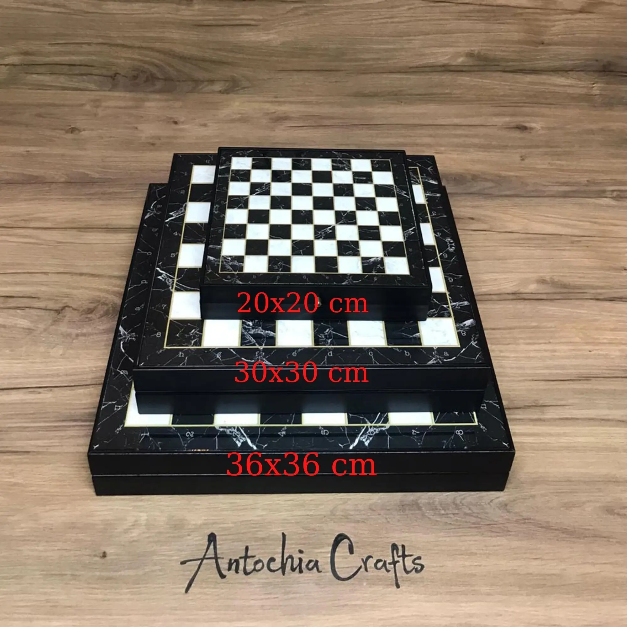 13.7 Inch Luxery Metal Chess Set First Class Chrome Plated Boxed Chess set Customised Wooden Game Set Christmas Gift for Mother