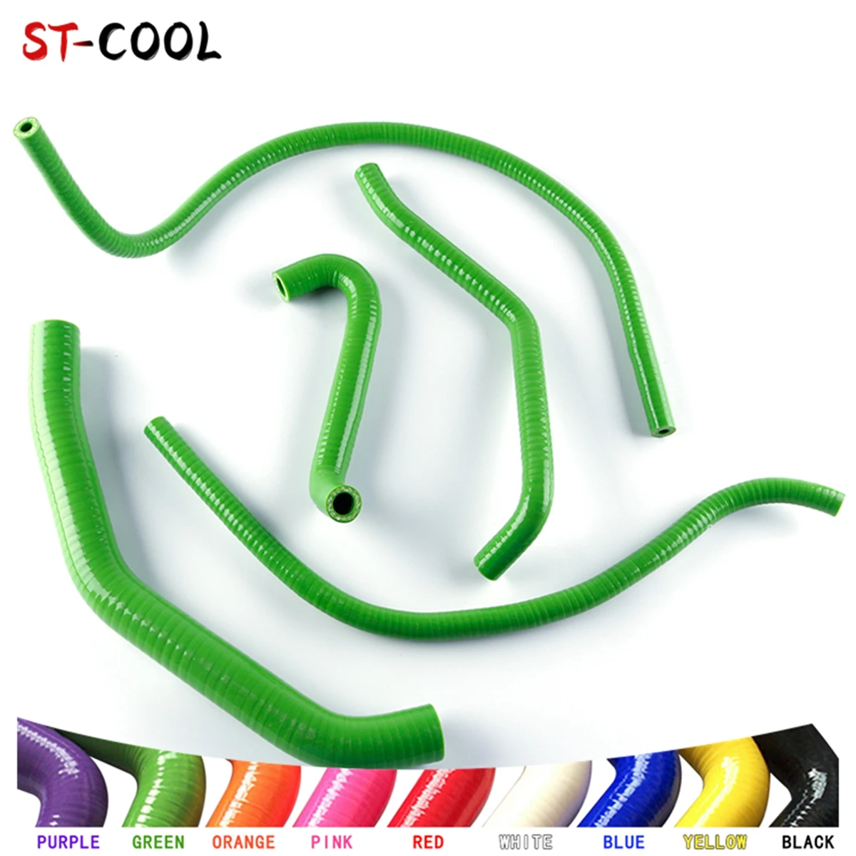 

Шланги охлаждающие силиконовые для Honda CBR 600 F4i 2004 2005 2006 CBR600F4i 04 05 06, 5 шт., 10 цветов