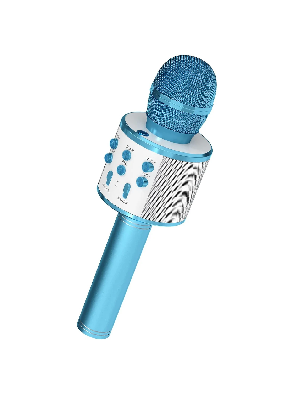 

5 Core Wireless Karaoke Microphone Bluetooth Mic Portable Handheld Microfonos Inalambricos WM SPK BLU
