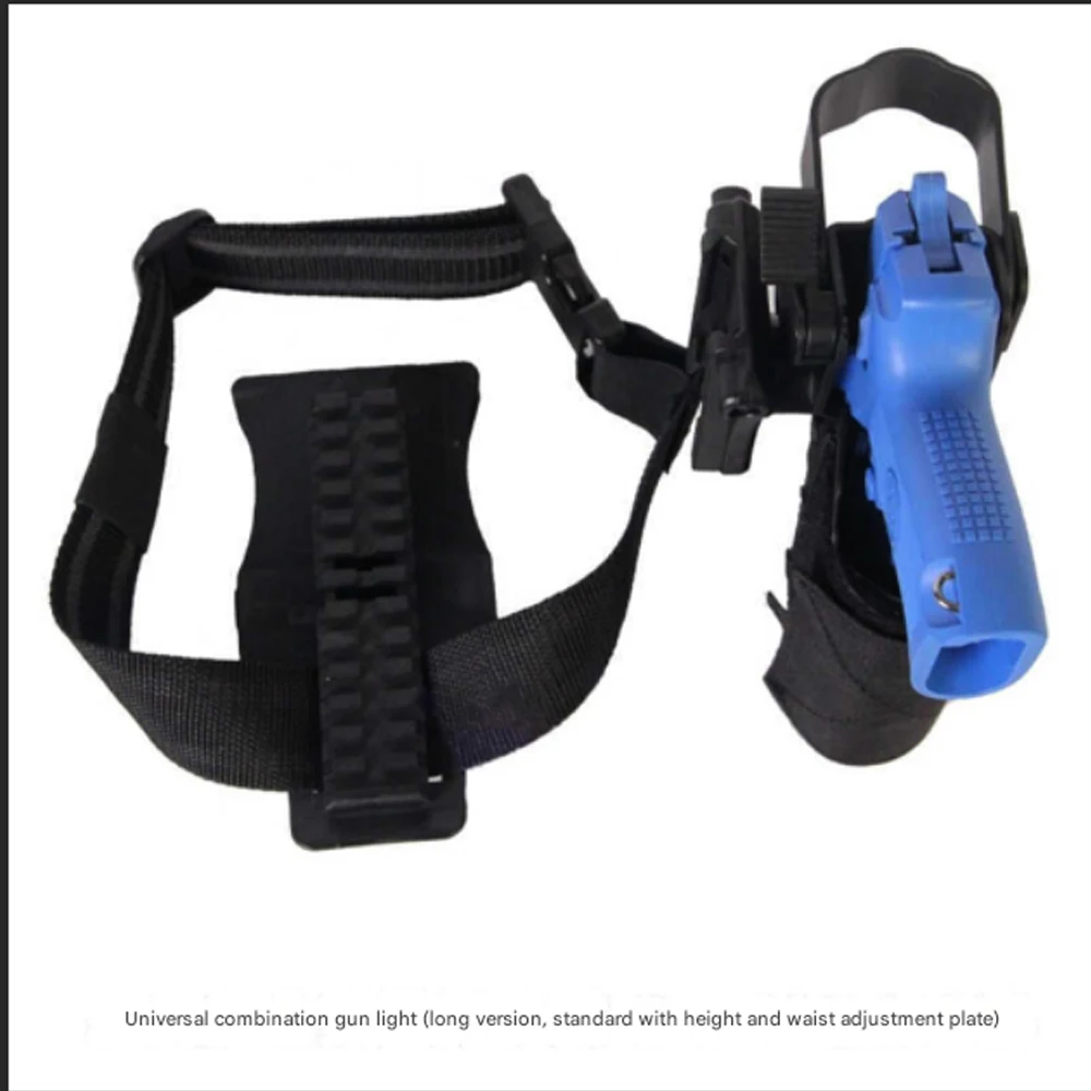 Tactical Combination Quick-draw Leg Holster with Height Adjustment Plate ,Gun Light Sinking Leg Holster for 92 92G 92A 92B NP22