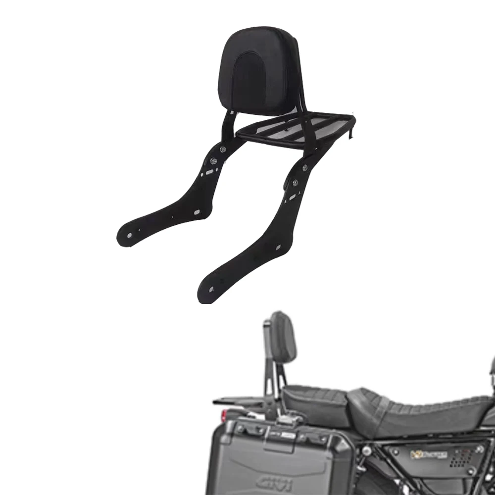 Motorcycle Rear Passenger Detachables Backrest Sissy Bar With Cushion Pad  for GUZZI V9RoamerV9