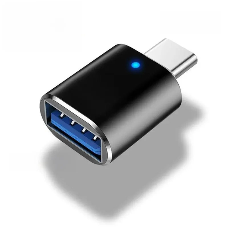 Conector Adaptador OTG para Macbook Pro, USB C para USB3.0, Conversor OTG, Xiaomi, Huawei, Flash