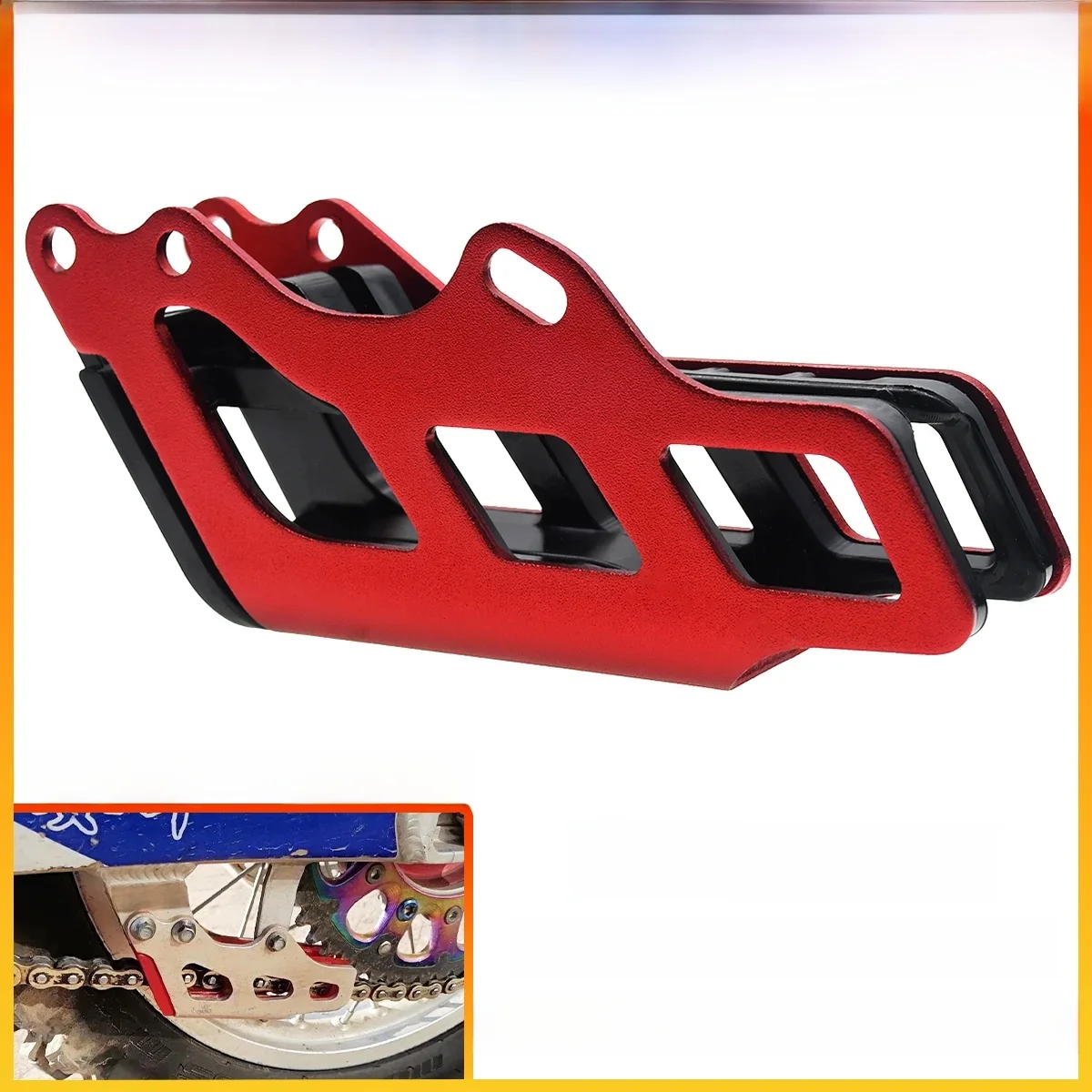 AliExpress PRO AODB Motorcycle CNC Chain Guide Guard For Honda CRF125R 250R 250RX 250X CRF 450R 450RX 450X 450L 450RL 2005-2021 Dirt Bike Motocross