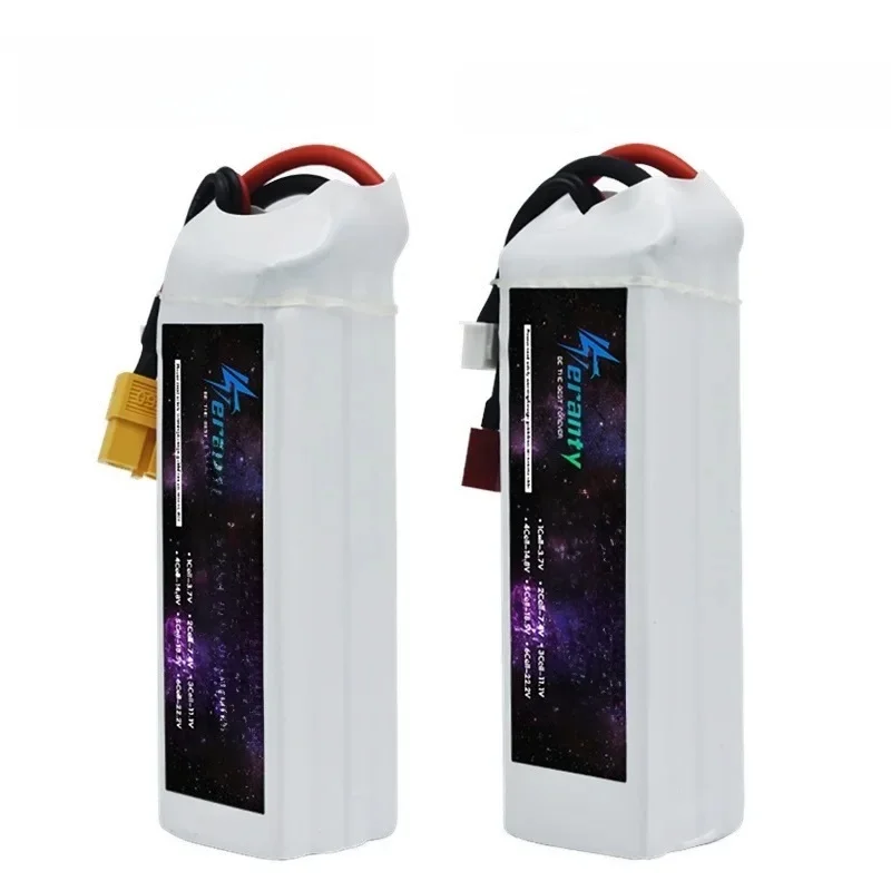 2600mAh 4S 14.8V akumulator LiPo 45C do helikoptera RC Quadcopter FPV części do dronów wyścigowych z XT30/XT60 Deans 14.8v akumulator do dronów — zdjęcie produktu 7