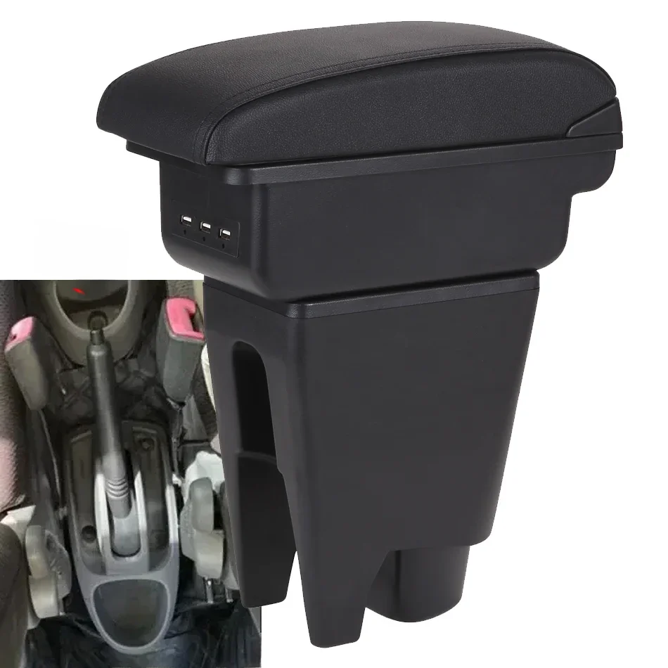 Voor Citroen C1 Armsteun Doos Voor Peugeot 107Toyota Aygo BJ Armsteun Auto Accessoires Winkel doos Interieur detail Eenvoudige installatie - afbeelding 2