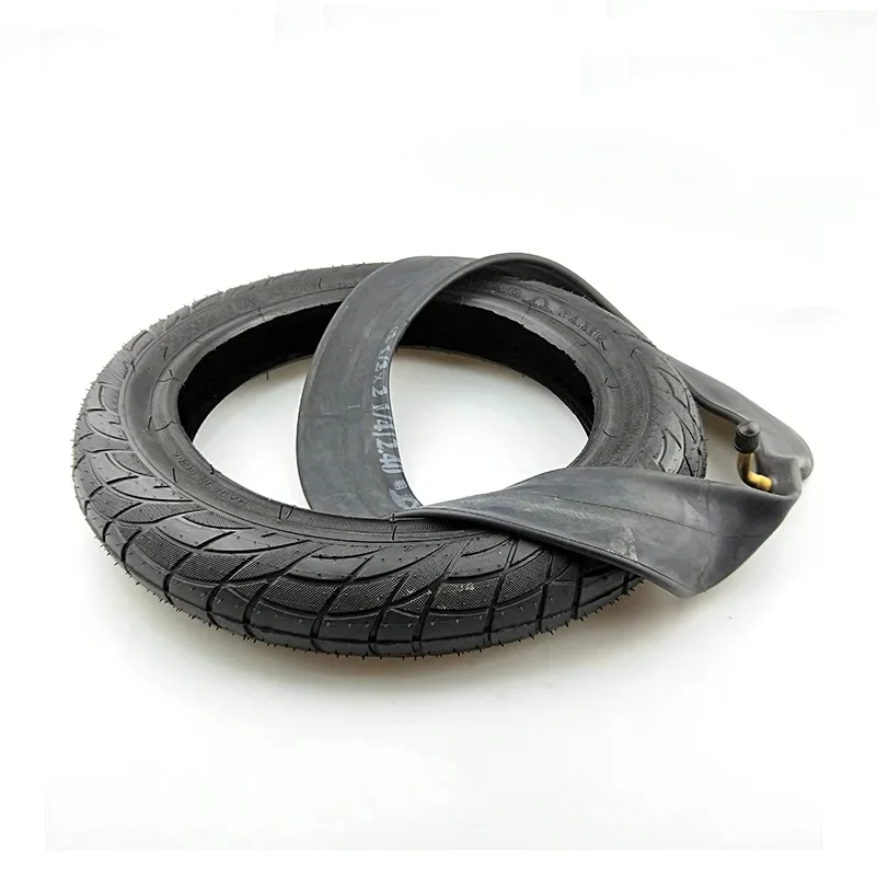 AliExpress NONE 12 Inch 12 1/2x2 1/4 47-203 Tires & Inner Tube Fits Electric Bicycle, Baby Carrier Baby Carrier, Folding Electric Bicycle