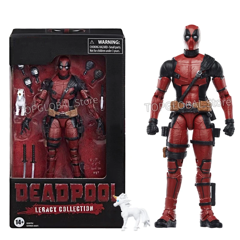 Deadpool Action Figure Legend Series Figurine 6 Inch Wade Winston Wilson Figure Joint Mobility Models Pvc Statue Collection Gift