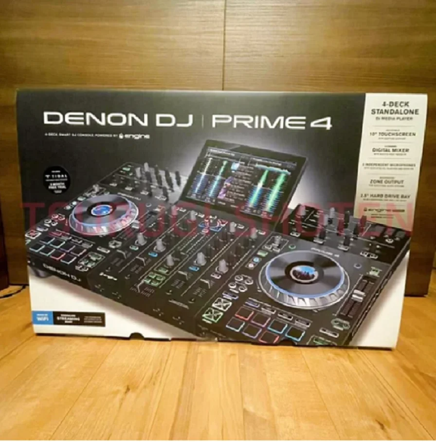 

Неоткрытая качественная новая 4-дековая автономная система DJController Prime 4 с 10-дюймовым сенсорным экраном