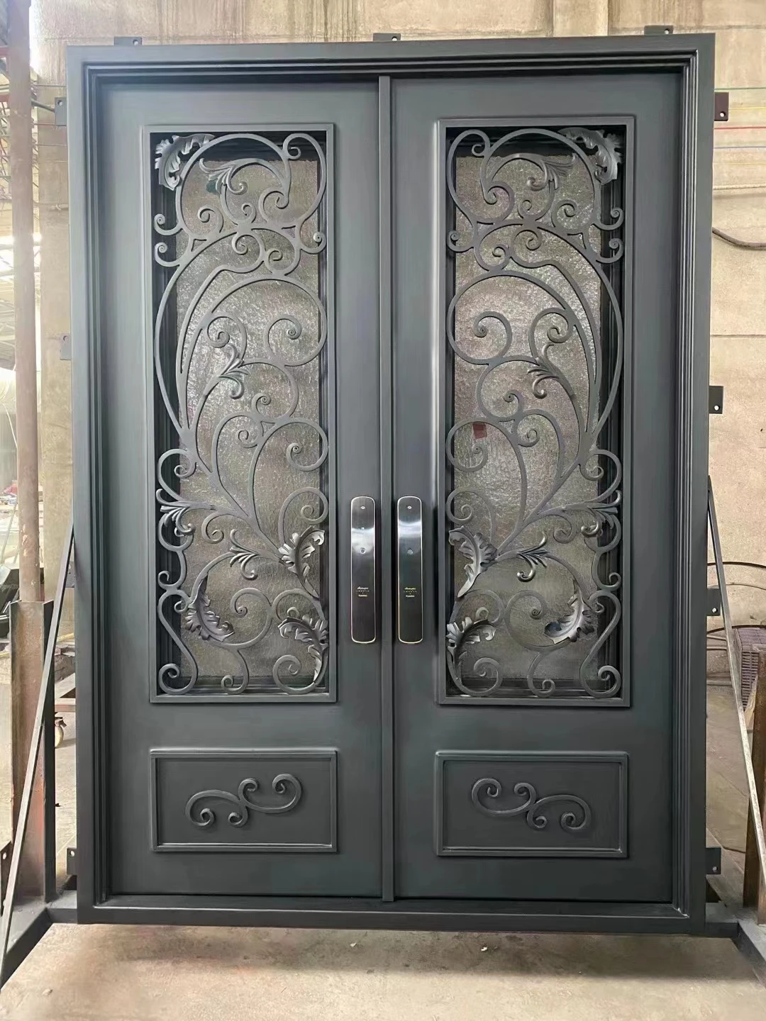 steel wrought iron door China