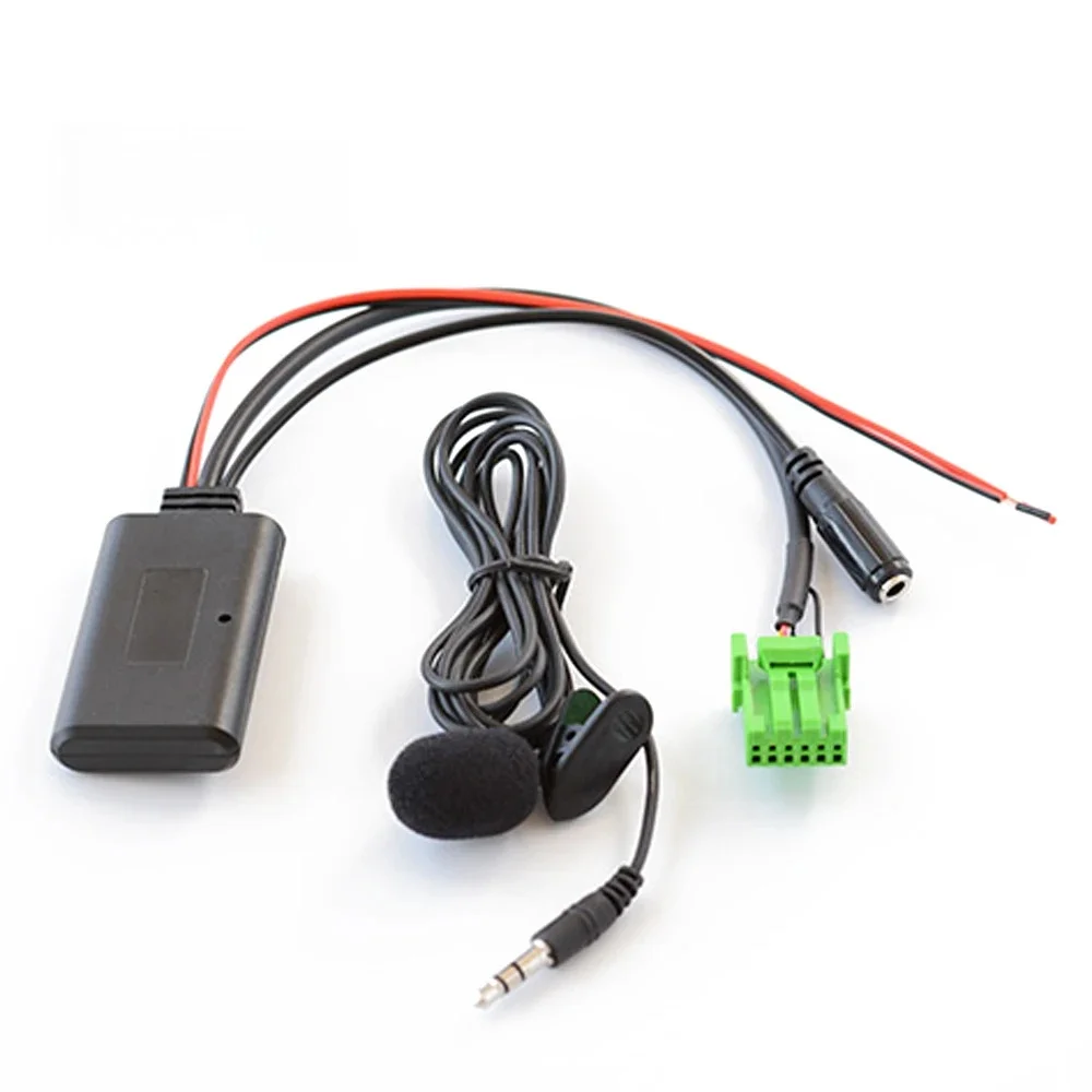 Samochodowy adapter bluetooth AUX Bezprzewodowy mikrofon radiowy stereo 6Pin do Honda Accord Crv Civic Pilot Fit Acura RDX Tsx MDX Audio — zdjęcie 2