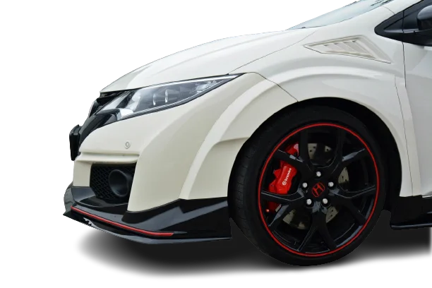 Front Bumper Skirt Typer For Honda Civic 2015 - 2017 Fd2 Front Bumper Windbreaker 3rd Generation Typer Leap