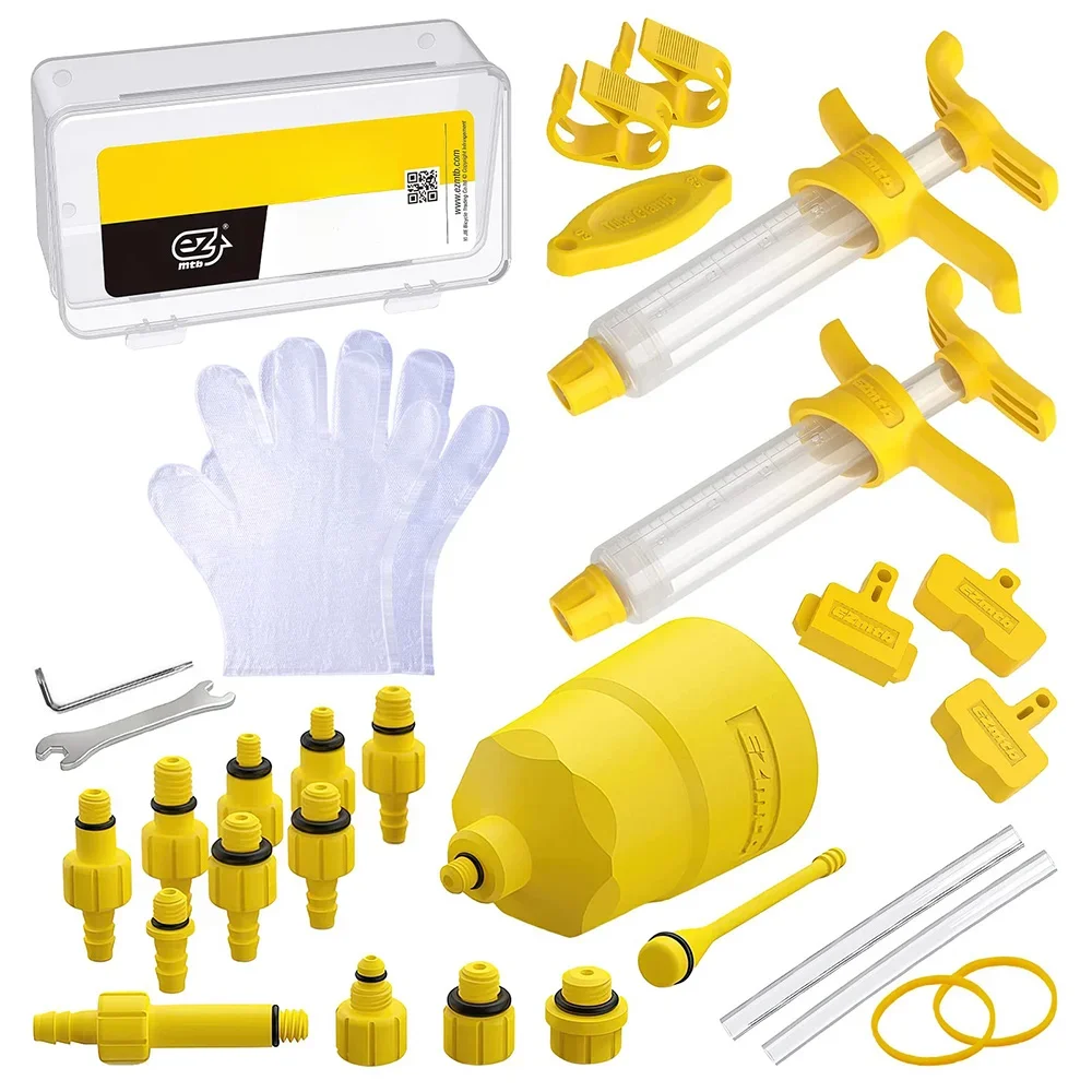 AliExpress NONE Ezmtb Bicycle Brake Oil Bleed Kit Tools For SHIMANO SRAM Avid MAGURA Series Hydraulic Disc MTB Road Bike Brake Repair Tool