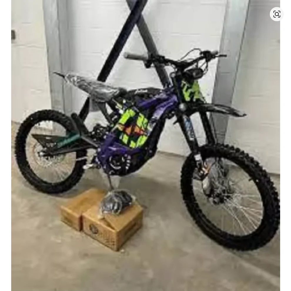 100% Original Sur ron Light Bee X 60V 6000W Off-Road Full Suspension Electric Motorcycle Sur Ron Light Bee X