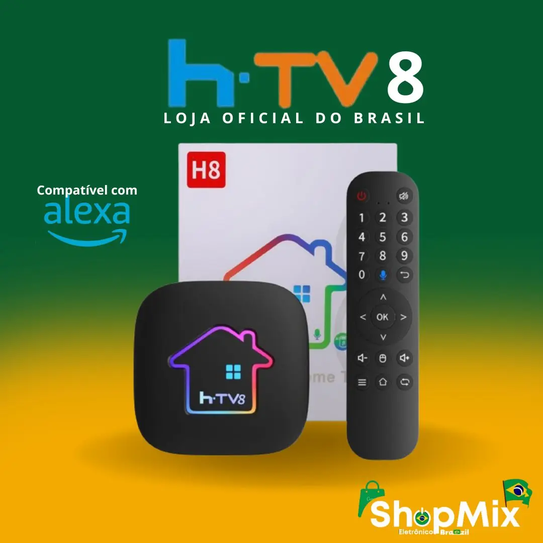 BRAZIL SHIP Htv8 Wi-Fi 4K ultra HD ORIGINAL launch