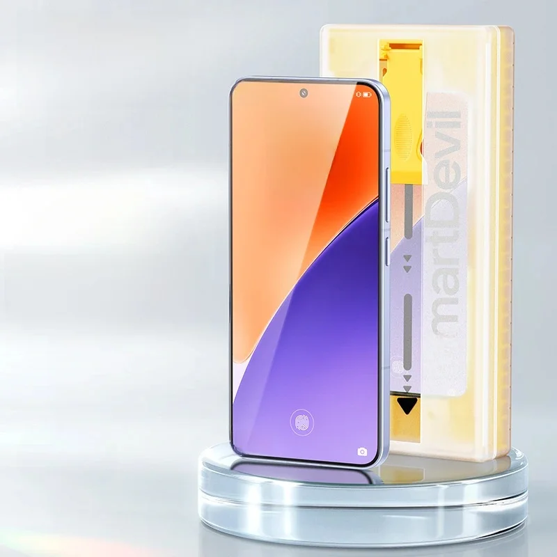 SmartDevil Bezpyłowa osłona ekranu kabiny dla Xiaomi 15 Pro Pełna klejowa miękka folia dla Xiaomi 14 Pro Mi 14 Ultra Anti-fingerprint — zdjęcie produktu 7