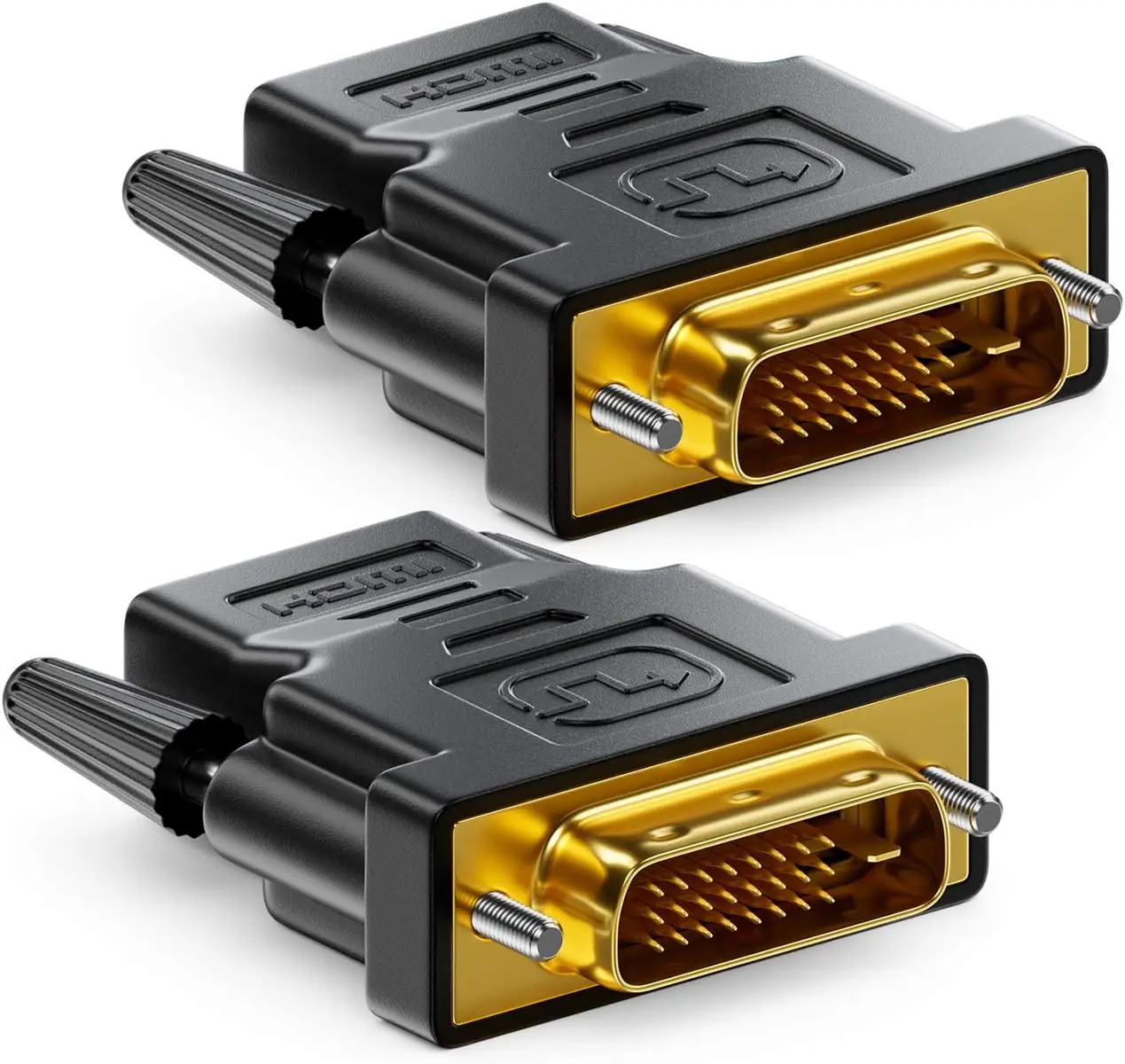 FGNS Pack x2 DVI HDMI adapter two way DVI-D male and HDMI-A female