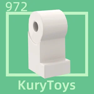 KLuxury Oyuncaklar-DIY MOC Parçaları yapı taşı, parçası vücut, bacak sol, 972#, 10 adet Lego bacaklarına yapılan 8 çekirdekli satışlar-no. 6