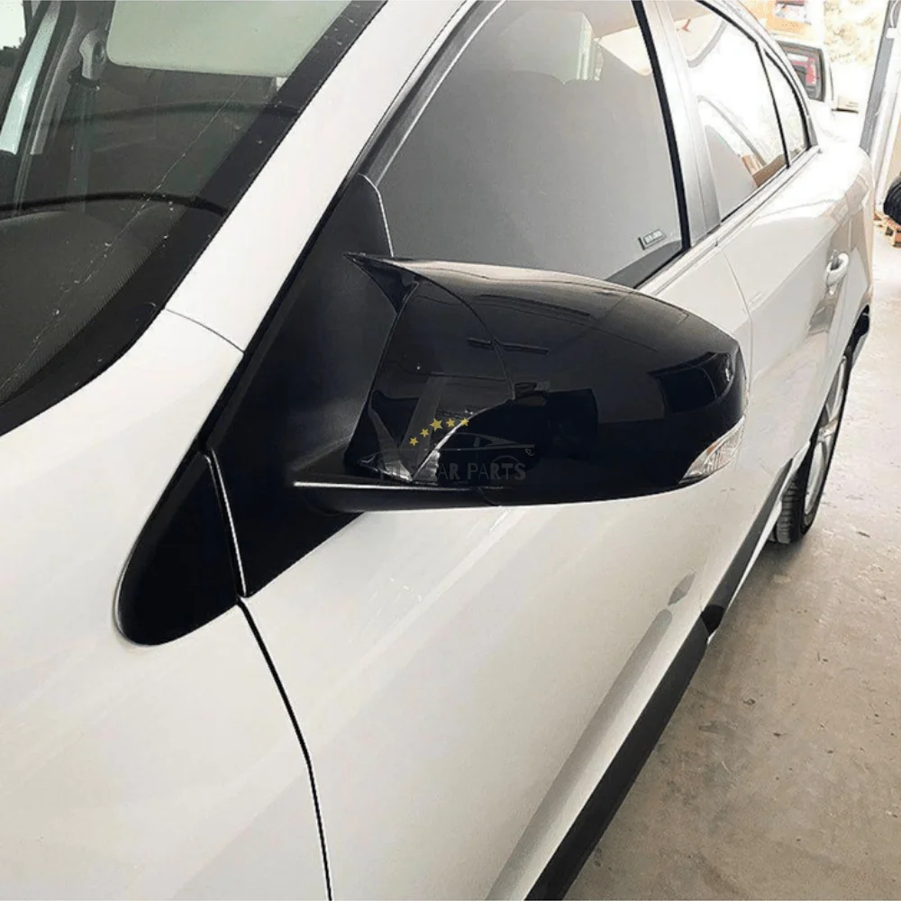 For Renault Laguna Bat Mirror Cover 2007-2014 Model Years Car Accessories Piano Black Tuning Auto Sport Design External Parts