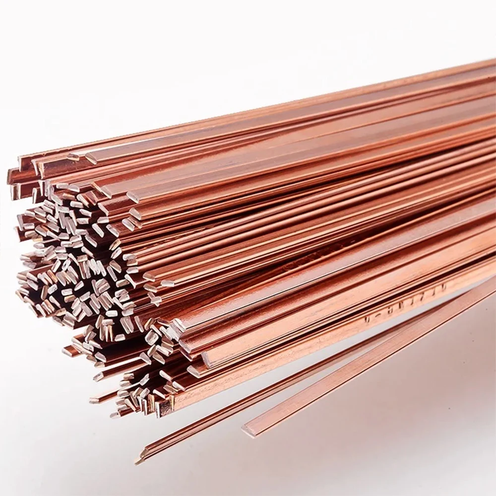 500mm Brass Welding Wire, Phosphorus Copper Electrode Welding Rod, Bronze Electrode Soldering Rod LK-AA76