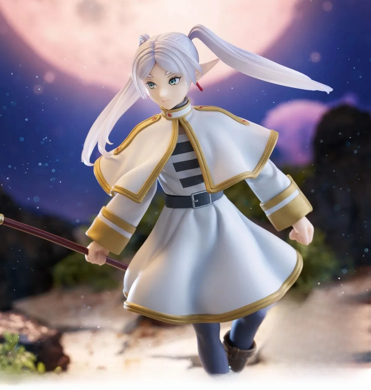 20 cm Anime Frieren: Blonde Journey's End Figure Frieren bureau décorer Collections jouet Kawaii fille cadeau Aciton Figure PVC