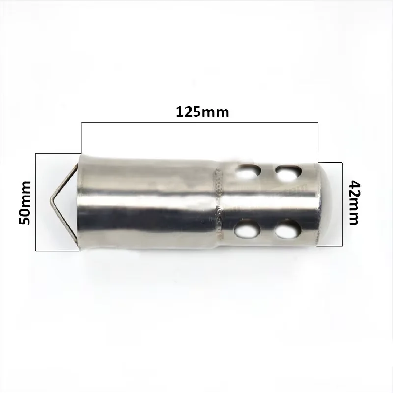 

51mm 60mm Universal Exhaust Motorcycle Tube Suitable for Z900 R1300Gs Mt09 Ns200 Xmax300 Gsxr1000