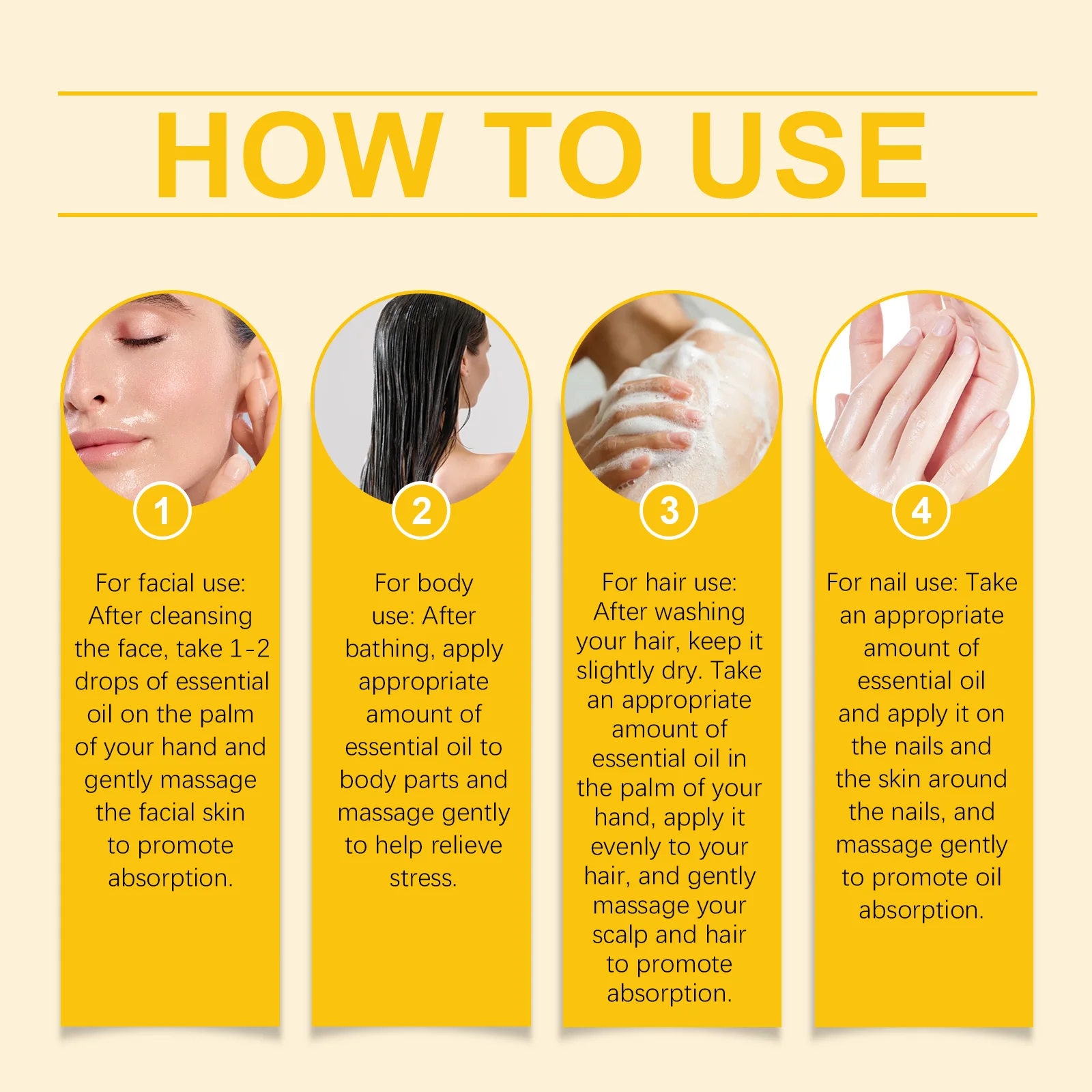 Aceite corporal con vitamina E, Triple cuidado del cabello, piel de uñas, piel seca, nutritivo, hidratación corporal completa, suavizante, cuidado corporal, aceite esencial de Spa