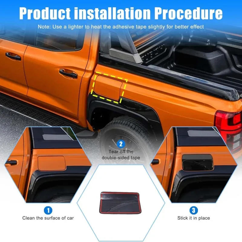 

For Mitsubishi Triton /L200 2024 ABS carbon fiber Car Exterior Fuel Tank Cap Trim Cover oil fuel cap Decorae Sticker Accessories