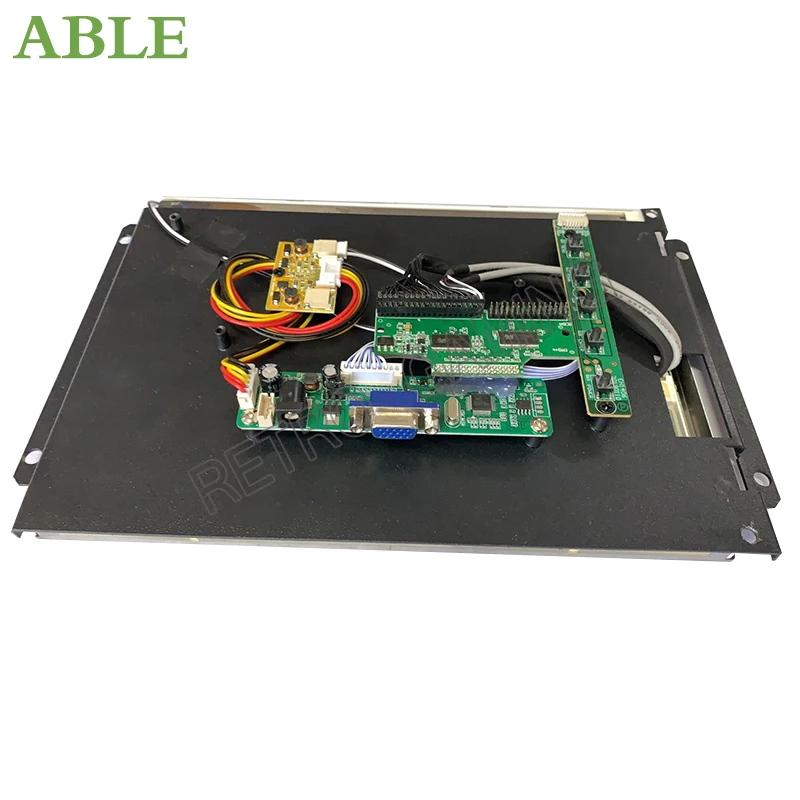 HDMI 10.1/10.4inch LCD Screen Arcade Monitor LVDS 16:9/16:10/4:3 Ratio Screen + Display & Power Cable for Bartop Game Machine