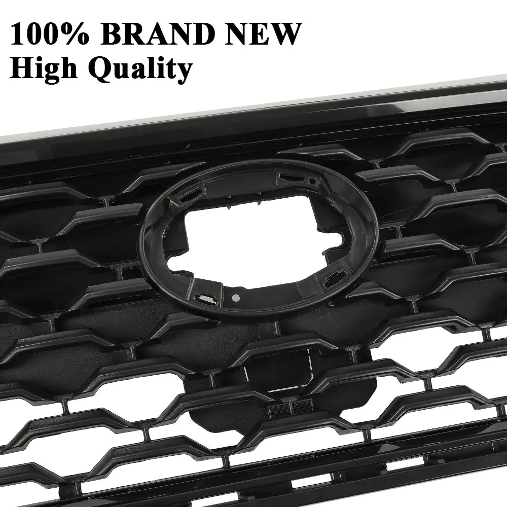 غطاء المصد العلوي الأمامي شبكة شبكة شواء صالح لتويوتا كورولا 2022-2023 فقط للنماذج المنخفضة المجهزة بدون كاميرا 531000A130