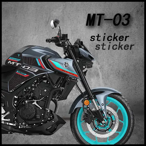 Imagen 2 del producto Protector de almohadilla de depósito para motocicleta, pegatinas de cuero, accesorios para YAMAHA MT03 MT-03 MT 03
