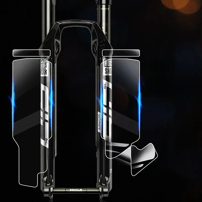 AliExpress MTB front fork protector Bike Paster Scratch-Resistant Mountain Bike Stickers Guards Bike Frame sticker protective film decals