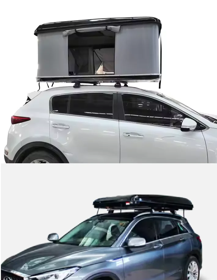 Custom Self-driving Travel Overland Four-Season Car Hard Shell Fiberglass Roof top Tent for Outdoor Camping