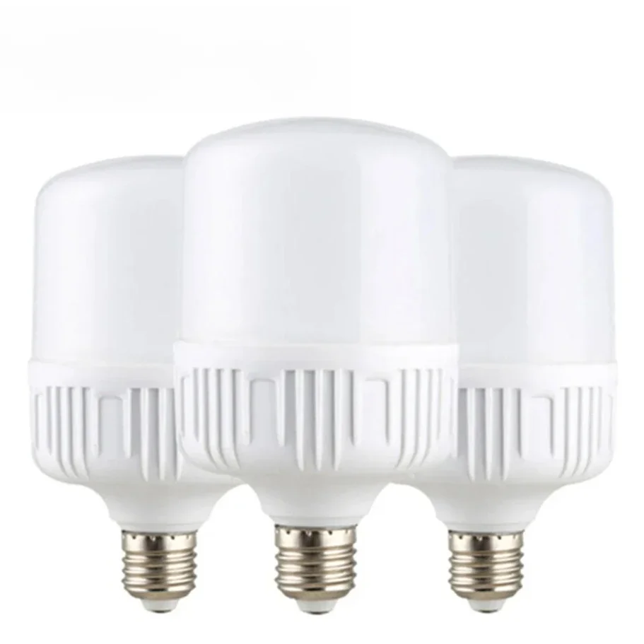 100W E27 LED vis bouche lumière 220V Non scintillement haute luminosité lumière blanche Protection des yeux haute Dissipation thermique ampoule