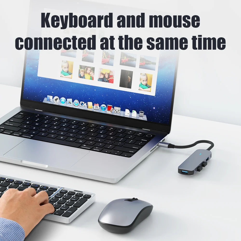 USB 3,0 4 Port Hub OTG Adapter 5Gpbs High Speed USB 3,0 2,0 Splitter für Lenovo Xiaomi Macbook Pro air PC Computer Zubehör