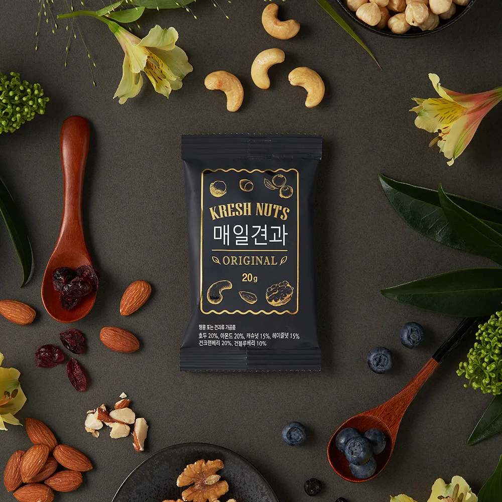 1+1 명품선물세트 크래쉬넛츠 오리지널 30입X2박스 선물세트