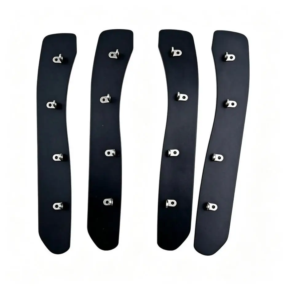 D1RC 1/10 RC Crawler Fender Flares, 4‑pcs, Same Style as Rainforest RC Crawler