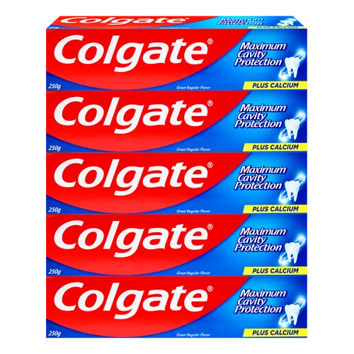 colgate toothpaste콜게이트 그레이트 레귤러 플레이버 250g 2개 