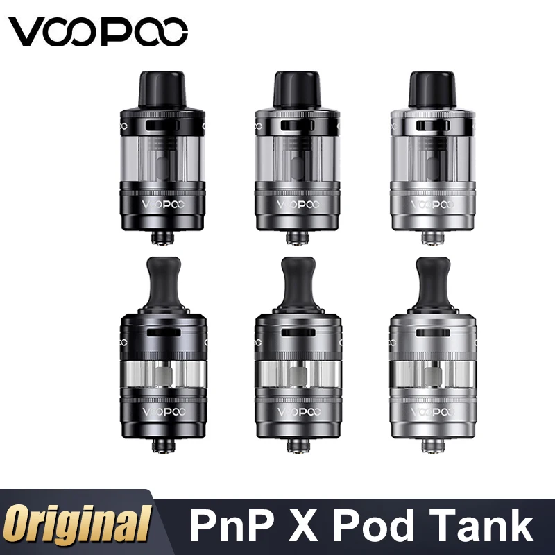 Original VOOPOO PnP X Pod Tank 5ml DTL/MTL Vaping fit PnP X Coil for Drag S2/Drag X2 Kit E Cigarette