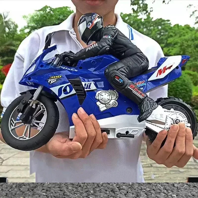 Hoge Snelheid Motor Model 2.4G 1:6 Big Rc Motorfiets Autoradio Besturing Auto Afstandsbediening Speelgoed Drift Stunt Auto 'S Speelgoed Voor Jongen - afbeelding 2