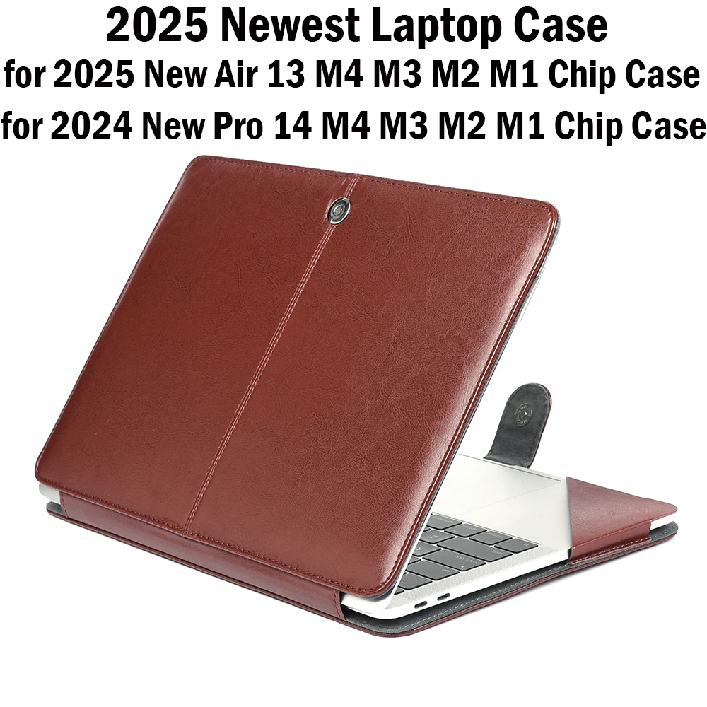 

Laptop Bag For 2025 Apple new Macbook Air 13 13.6 inch M4 Chip Pro 14 2024 Case For MacBook Air 13 M3 M2 M1 Pro 13 A2338 Cases