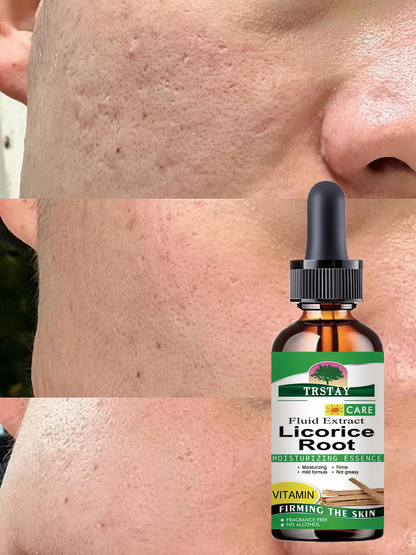 Moisturizing Hydrating Serum With Natural Extracts For Fine Pores Smooth Texture Light Non Sticky Facial Treatment To Brighten C