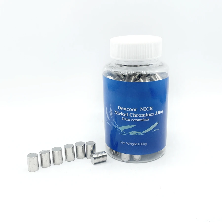 500G (Nc) Dental Metallic Materialen Voor Stents Trial Nikkel-chroom Porselein