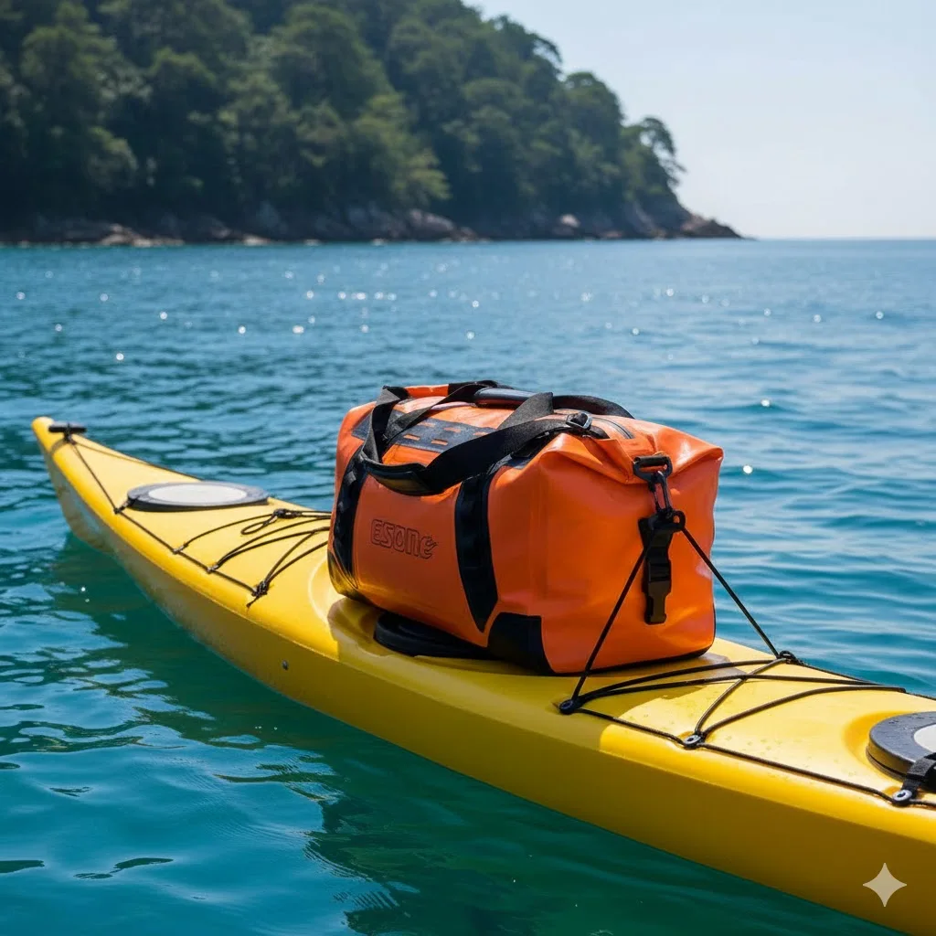 

Водонепроницаемые сумки Esone для женщин и мужчин, сухой рюкзак для каякинга, лодок, пляжного отдыха, путешествий, водонепроницаемый рюкзак 50 л