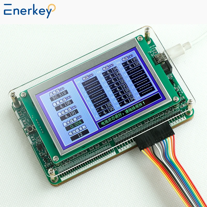 Imagem -03 - Enerkey Bateria Tensão Tester Lithium Ion Single Cell Medição Identificar String Número Lto Volt Medidor Display 1s24s Lifepo4