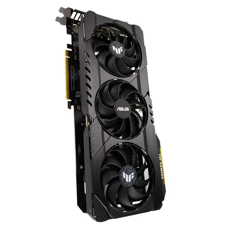 Б/У ASUS TUF RTX 3070 8 ГБ GPU RTX 3070Ti 8 ГБ Видеокарта GTX3070 Ti RTX3070Ti Игровые видеокарты Nvidia Turbo ПК Компьютеры Ga