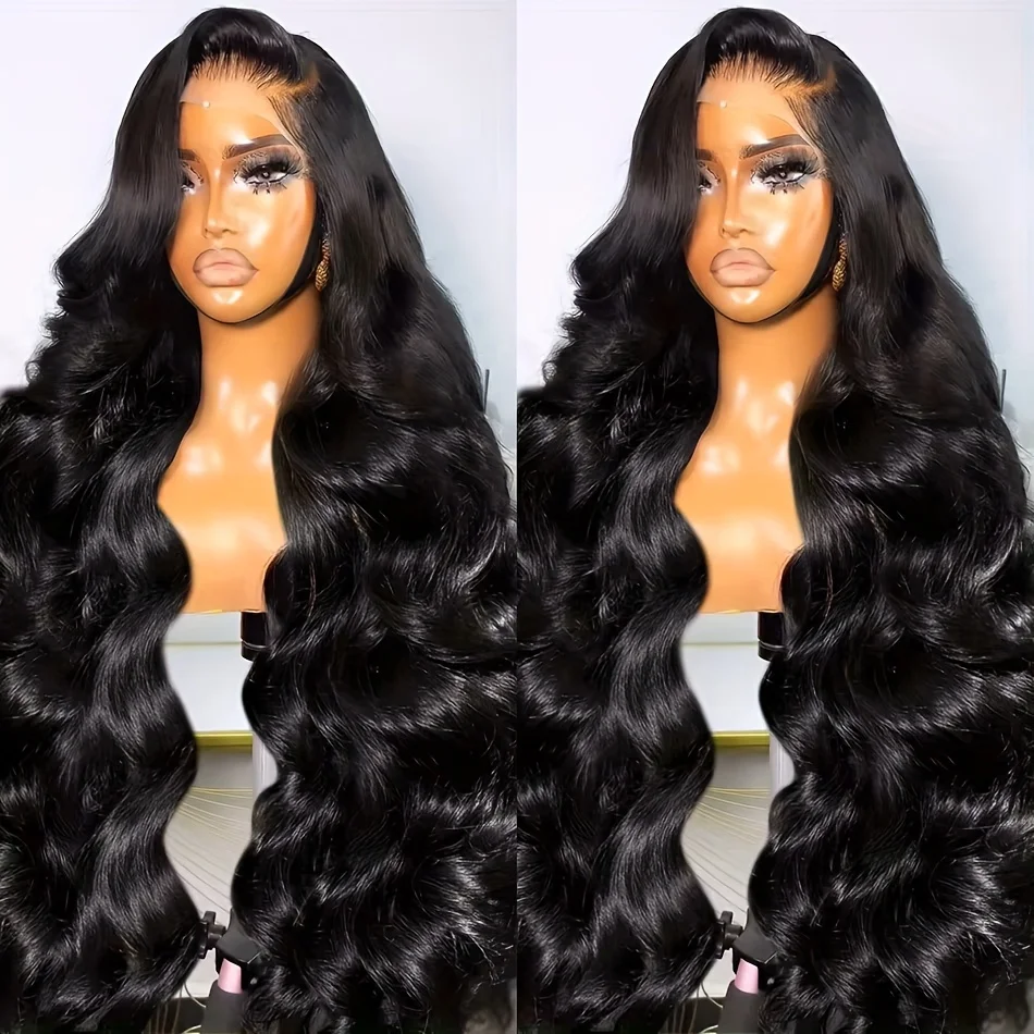 28 Inch Body Wave Human Hair Lace Frontal Wig 13x4 Brazilian Lace Closure Wig 13x6 HD Lace Frontal Wigs For Black Women