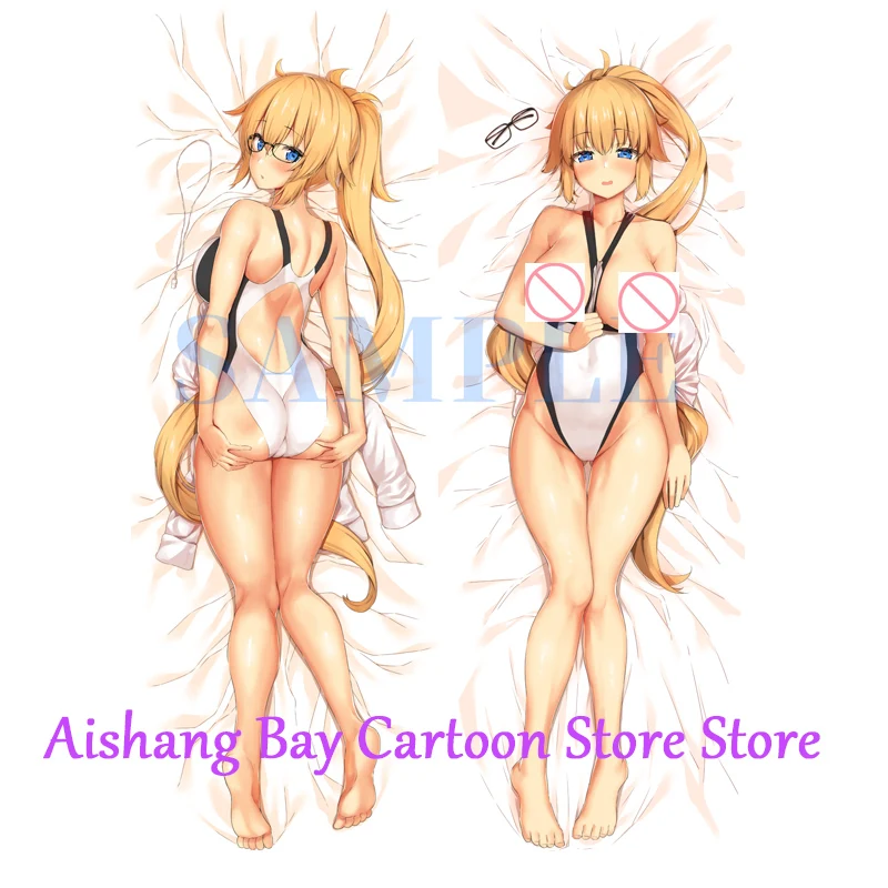 

Dakimakura Anime Pillow Cover Fate Joan of Arc GrandOrder Double Sided Print Life-size Body Decoration